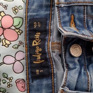 Indigo Rein high-rise jeans